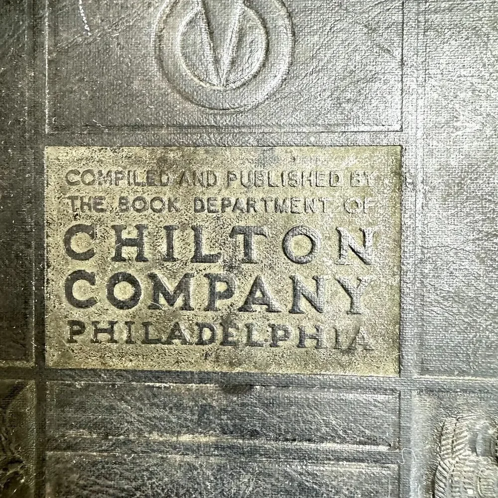 Chilton Flat Rate and Service Manual 1942 16th Edition Hardcover Book Vintage